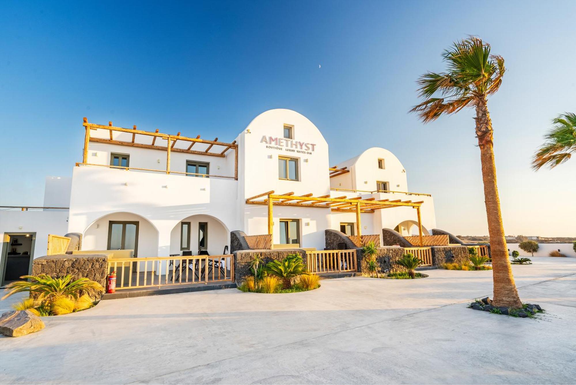 Amethyst Luxury Suites Oia Buitenkant foto