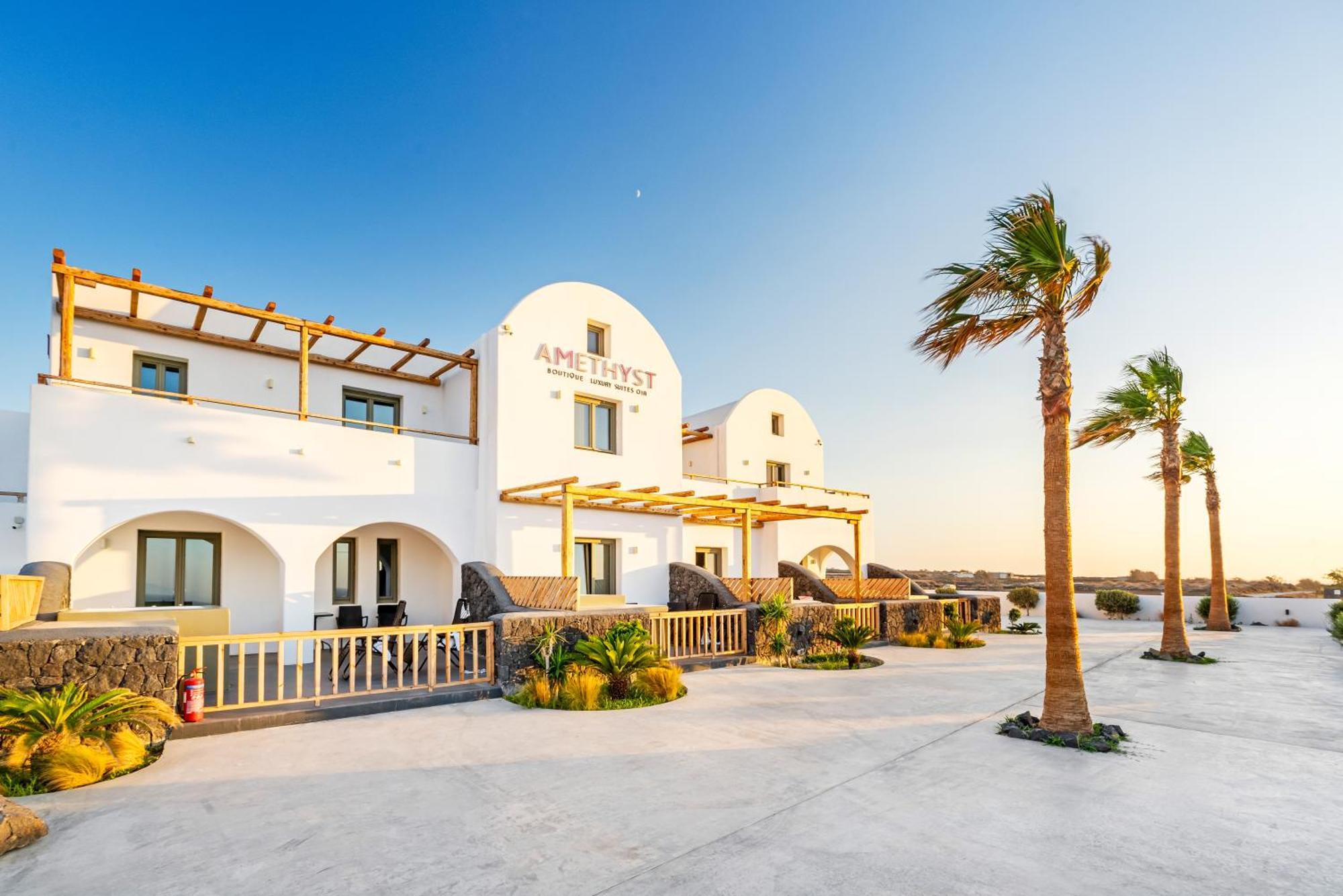 Amethyst Luxury Suites Oia Buitenkant foto