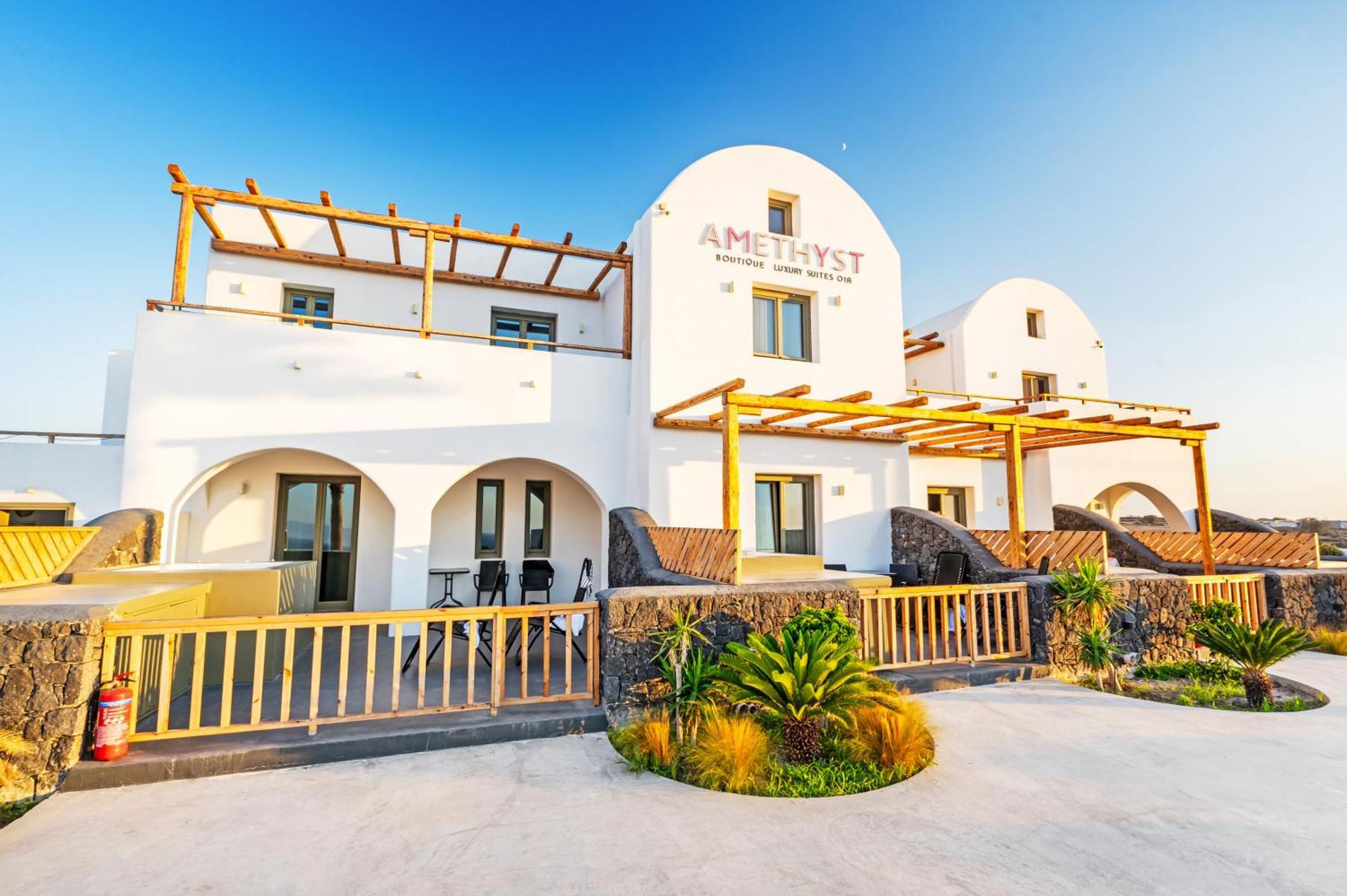 Amethyst Luxury Suites Oia Buitenkant foto