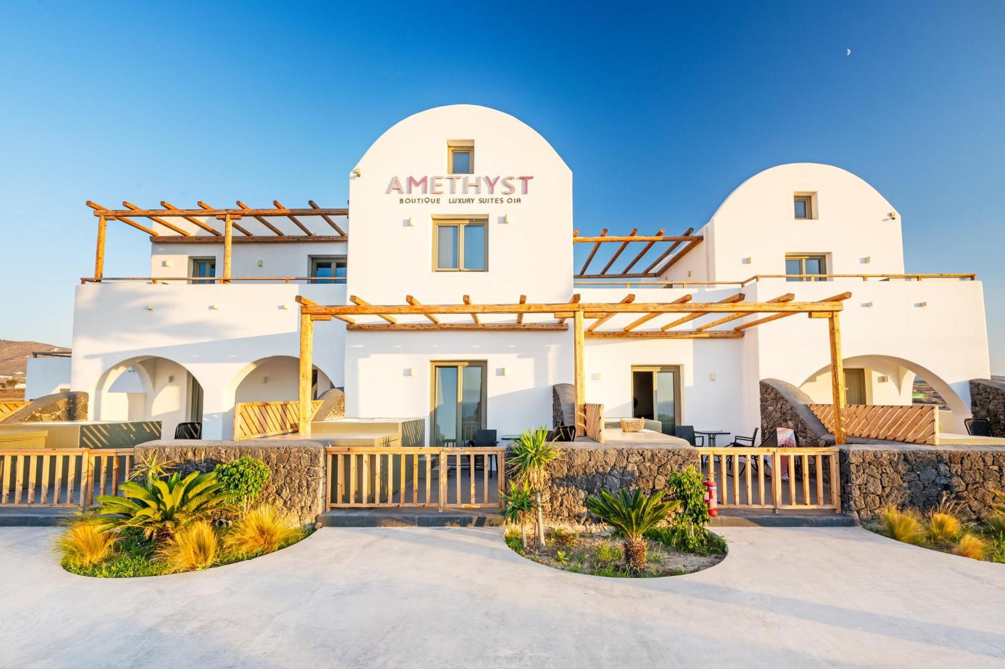 Amethyst Luxury Suites Oia Buitenkant foto